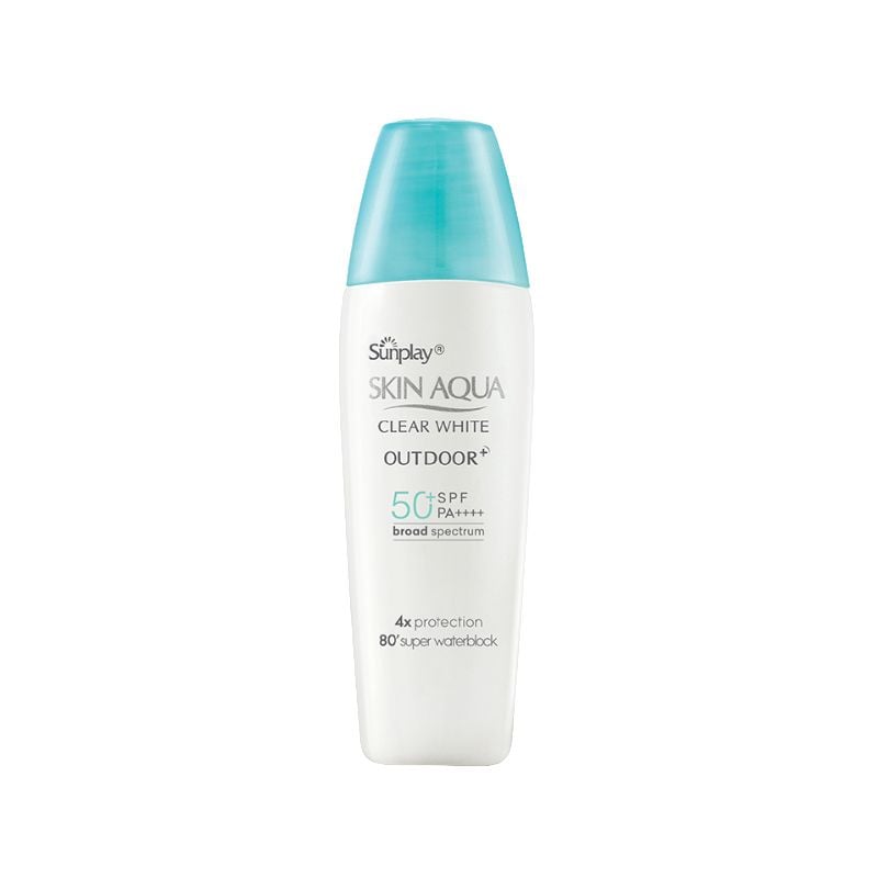 Gel Chống Nắng Sunplay Dưỡng Da Khi Vận Động Mạnh Skin Aqua Clear White Outdoor+ SPF50+/PA++++ 30g