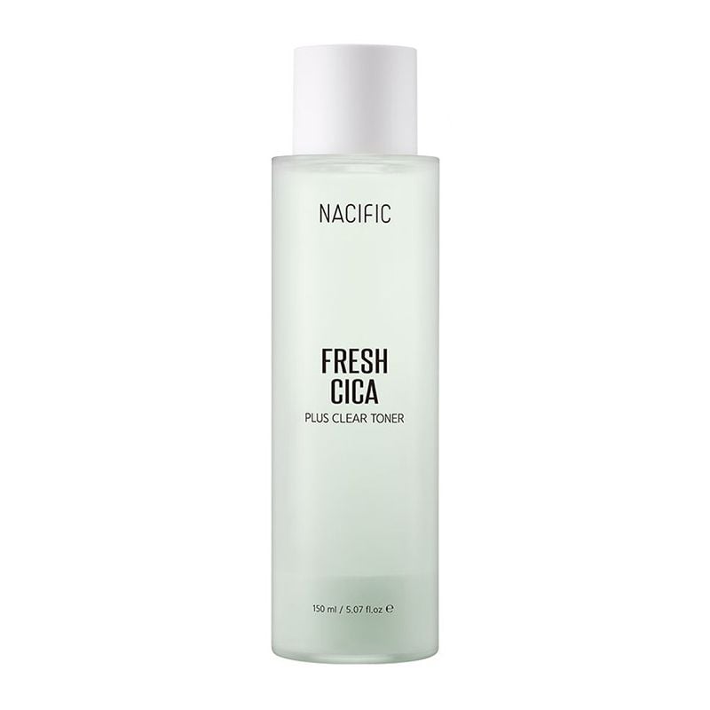 Nước Hoa Hồng NACIFIC Làm Dịu, Hỗ Trợ Phục Hồi Da Mụn Fresh Cica Plus Clear Toner 150ml