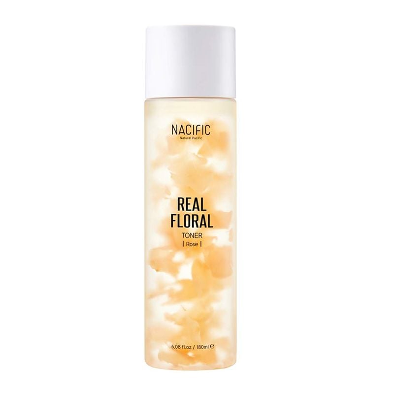 Nước Hoa Hồng Chống Lão Hóa Chiết Xuất Hoa Hồng NACIFIC Real Floral Toner Rose 180ml