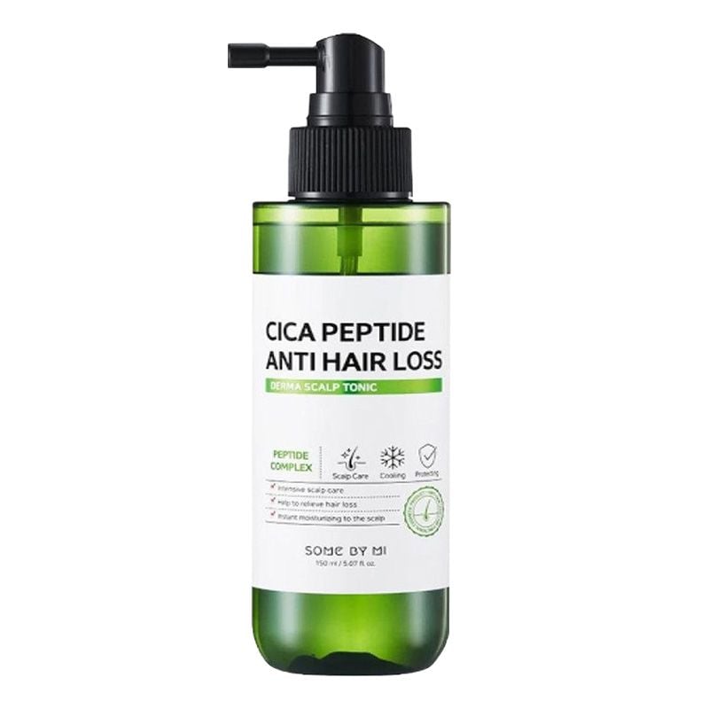 Some By Mi Cica Peptide Anti Hair Loss Derma Scalp Tonic 150ml – THẾ GIỚI SKINFOOD Some By Mi Cica Peptide Anti Hair Loss Derma Scalp Tonic 150ml – THẾ GIỚI SKINFOOD