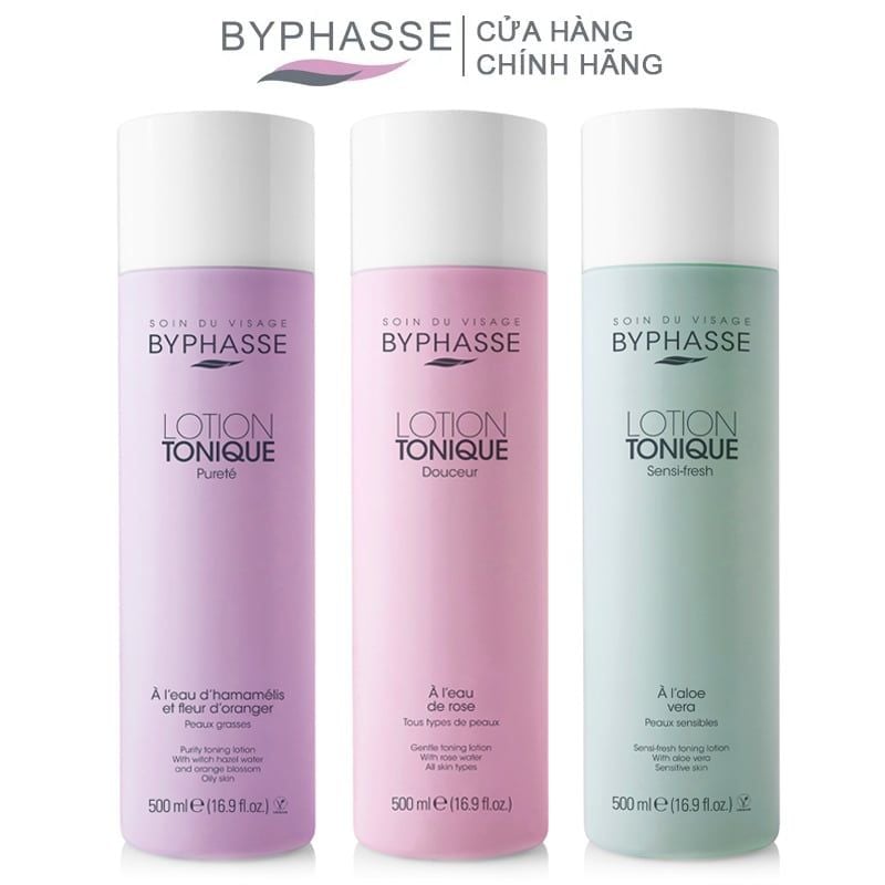 Nước Hoa Hồng Làm Sạch Ẩm Mịn Da Byphasse Lotion Tonique Douceur Face – THẾ  GIỚI SKINFOOD