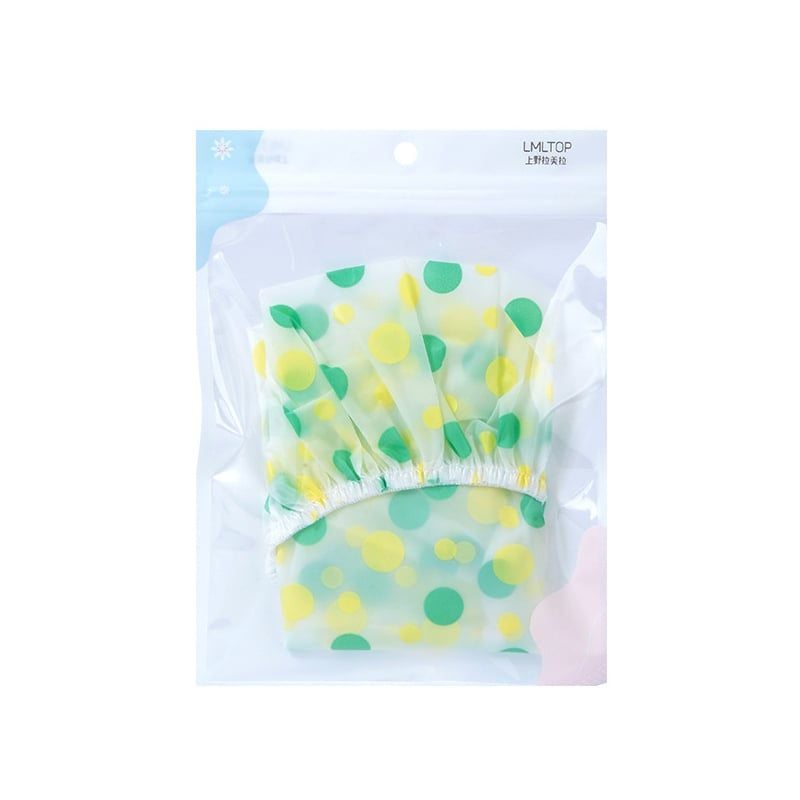 [NHẬP KHẨU] Mũ Trùm Tóc Họa Tiết Chấm Bi LMLTOP Shower Cap C0705