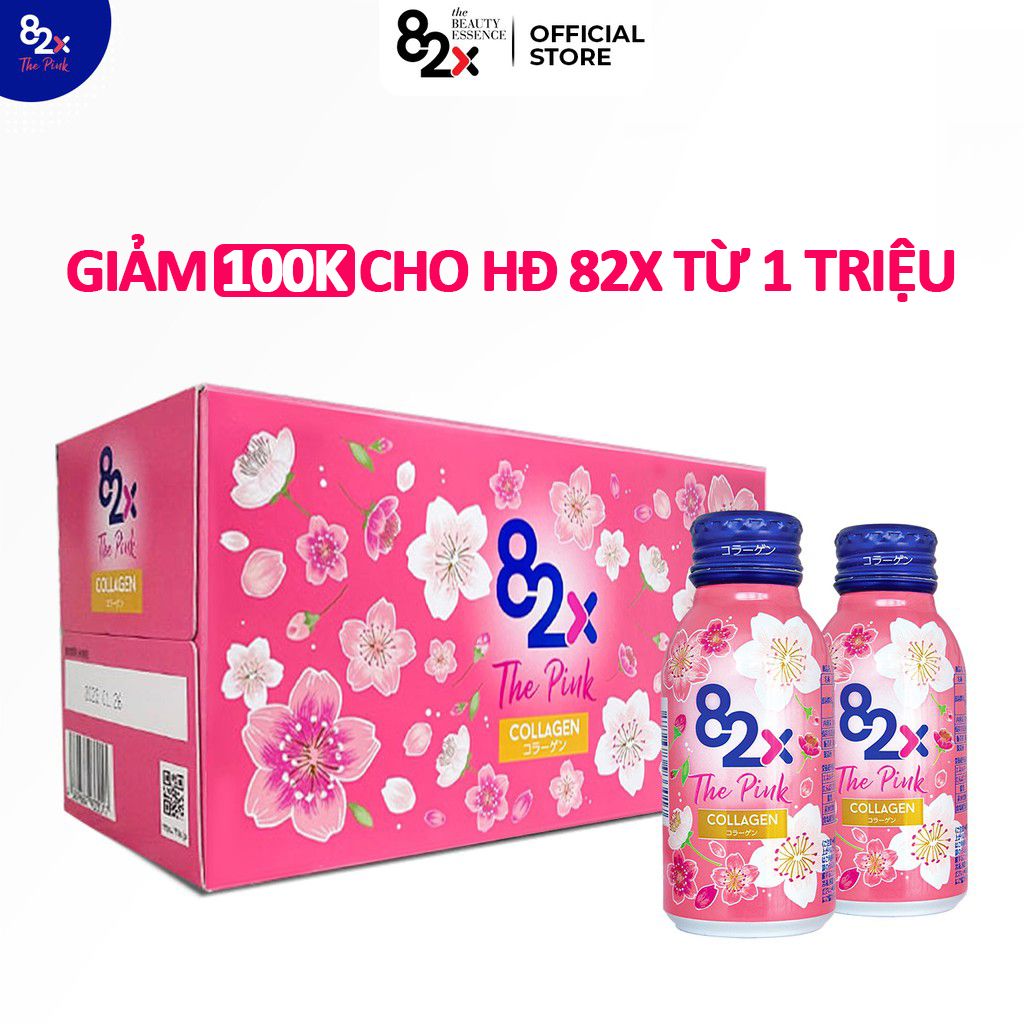 Nước Uống Bổ Sung Giúp Làm Đẹp Da Collagen 82X The Pink Collagen