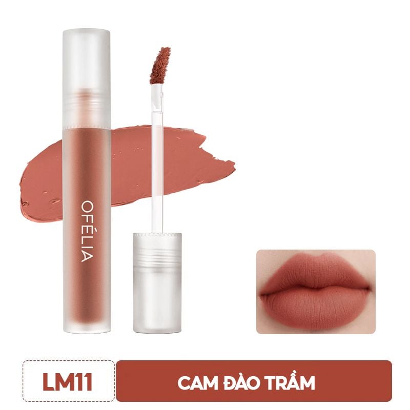 Son Kem Lì, Mịn Môi, Lâu Trôi OFÉLIA Uncovered Lip Mousse 4.3g