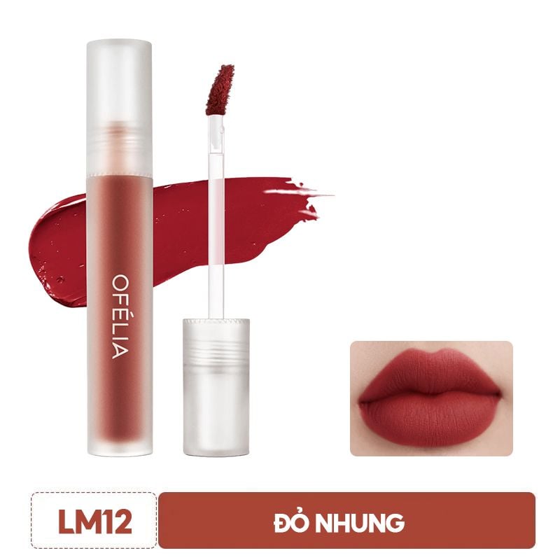 Son Kem Lì, Mịn Môi, Lâu Trôi OFÉLIA Uncovered Lip Mousse 4.3g