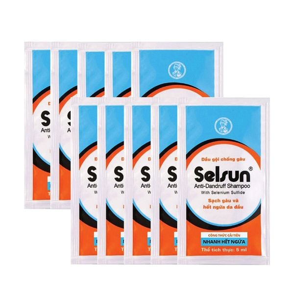  Dầu Gội Selsun Ngăn Ngừa Gàu & Nấm, Hỗ Trợ Giảm Ngứa Da Đầu Anti-Dandruff Shampoo 