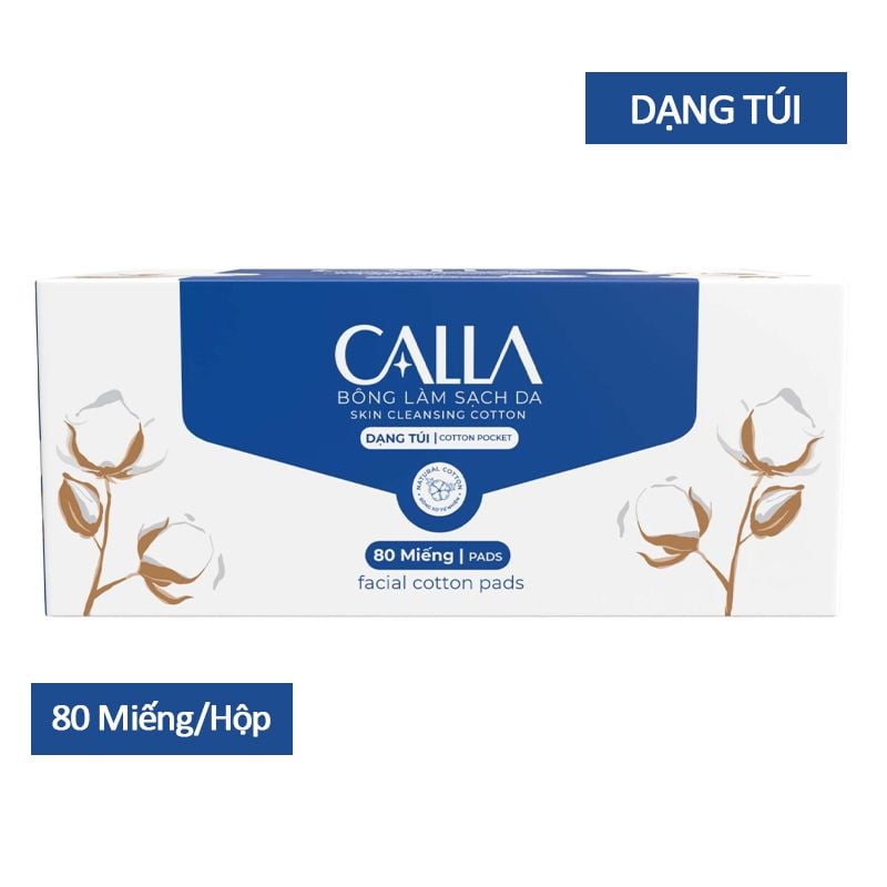 Bông Tẩy Trang Làm Sạch Da Bông Bạch Tuyết Calla Facial Cotton Pads