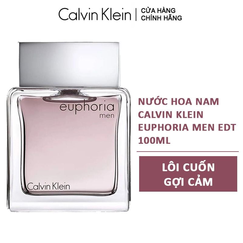 Nước Hoa Nam Mạnh Mẽ, Lôi Cuốn Calvin Klein Euphoria Men EDT 100ml