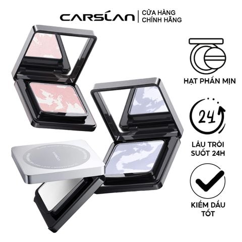 Phấn Phủ Carslan Dạng Nén Lâu Trôi Black Magnet Soft Mist Powder 8g