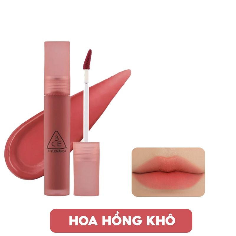 Son Kem Lì 3CE Mịn Mượt Nhẹ Môi Blur Water Tint 4.6g