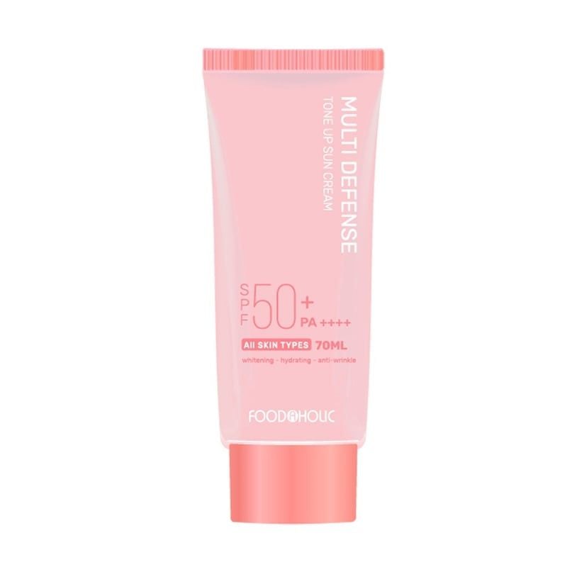 Kem Chống Nắng Nâng Tone Tự Nhiên, Chống Ánh Sáng Xanh Foodaholic Multi Defense Tone Up Sun Cream SPF 50+/PA++++ 70ml