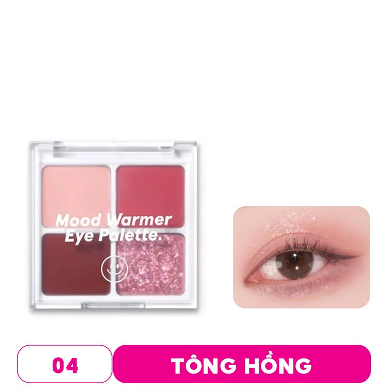 [Candylab x NCT Dream] Bảng Phấn Mắt 4 Ô Xinh Lung Linh Candylab Mood Warmer Eye Palette 6.4g #02