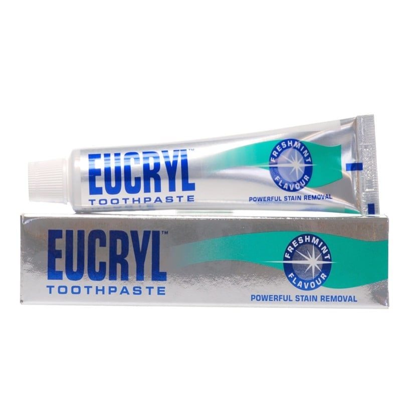 Kem Đánh Trắng Răng Hương Bạc Hà Thơm Mát Eucryl Toothpaste Freshmint 62g