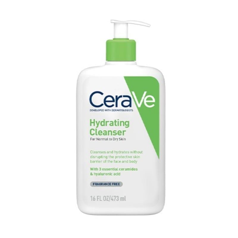 Sữa Rửa Mặt Dưỡng Ẩm, Làm Sạch Sâu Dành Cho Da Thường & Da Khô Cerave Developed With Dermatologists Hydrating Cleanser