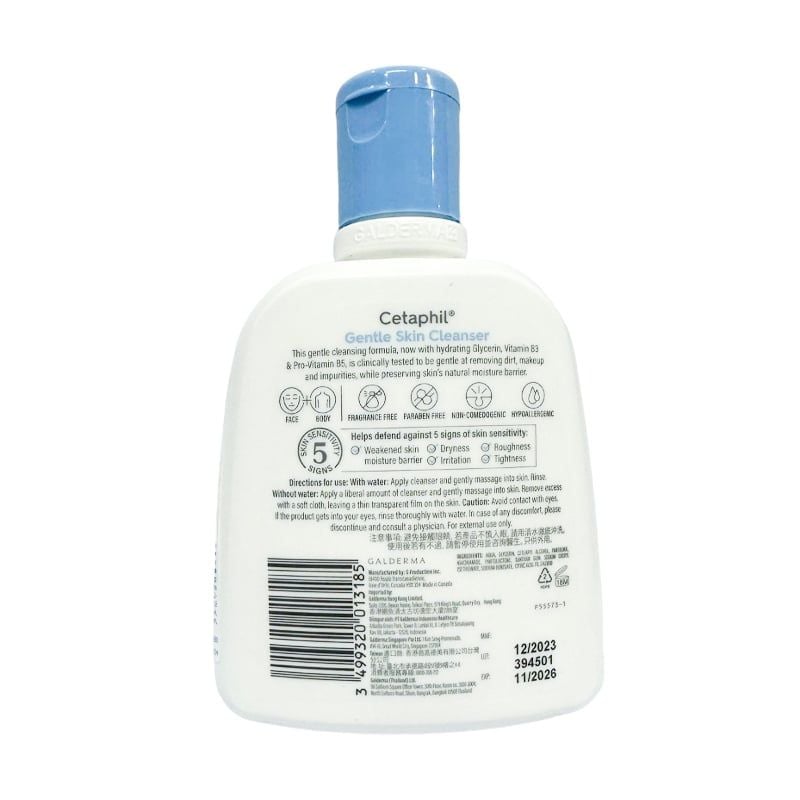 Sữa Rửa Mặt Cetaphil Lành Tính, Dịu Nhẹ Không Xà Phòng Gentle Skin Cleanser