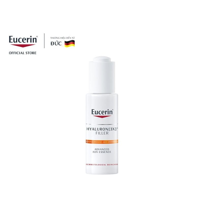 Serum Eucerin Tinh Chất Ngăn Ngừa Lão Hóa Dưỡng Ẩm Sâu Eucerin Anti-age Hyaluron-Filler Advanced AOX Essence 30ml