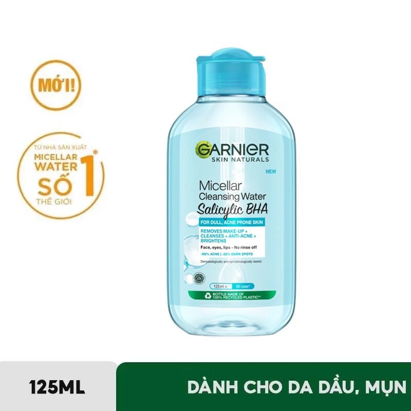 Nước Tẩy Trang Làm Sạch Sâu Garnier Micellar Cleansing Water