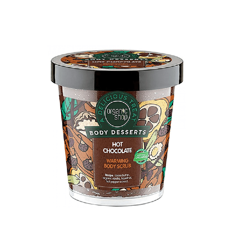 Tẩy Tế Bào Chết Toàn Thân Organic Shop Body Desserts 450ml - STRAWBERRY JAM