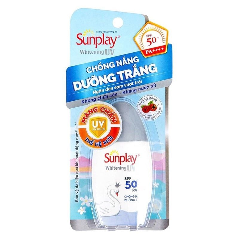 Kem Chống Nắng Sunplay Dạng Sữa Dưỡng Trắng Da Whitening UV SPF50+/PA++++ 30g