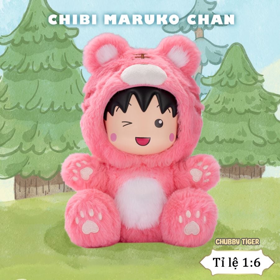 Mô Hình Đồ Chơi Búp Bê Chibi Maruko-chan Cosplay Party Series Plush Blind Box - WMR-0001