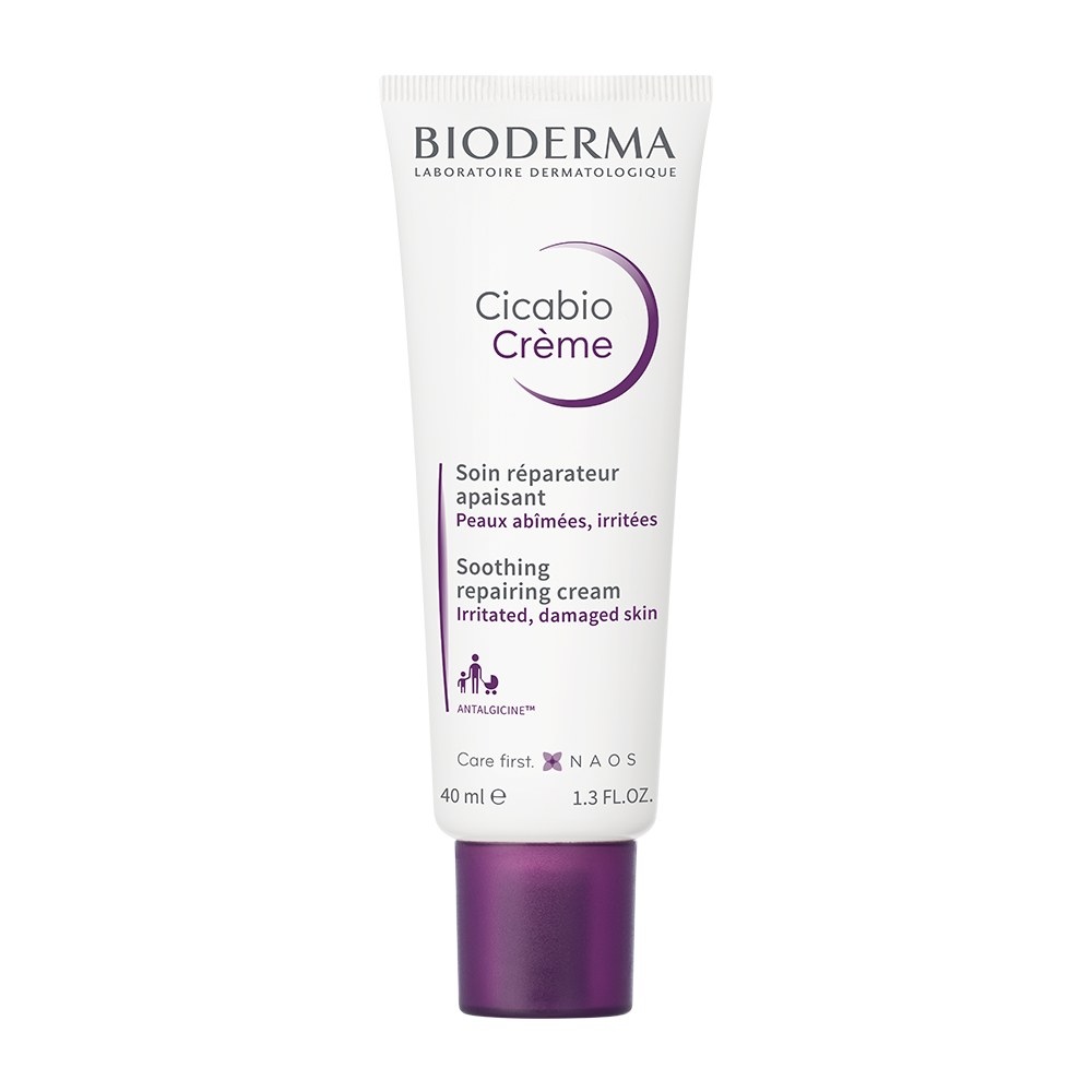 Kem Dưỡng Ẩm Bioderma Làm Dịu, Hỗ Trợ Phục Hồi Da Cicabio Creme+ 40ml