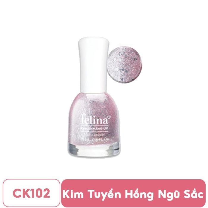 Sơn Móng Tay Lên Màu Chuẩn, Nuôi Dưỡng Móng, Màu Sắc Đa Dạng Felina Nail Lacquer 18ml