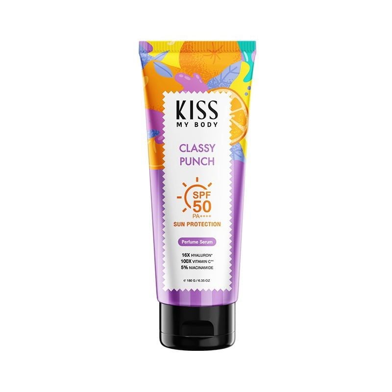 Serum Dưỡng Thể Kiss My Body Chống Nắng Hương Nước Hoa Sun Protection Perfume Serum SPF50 PA++++