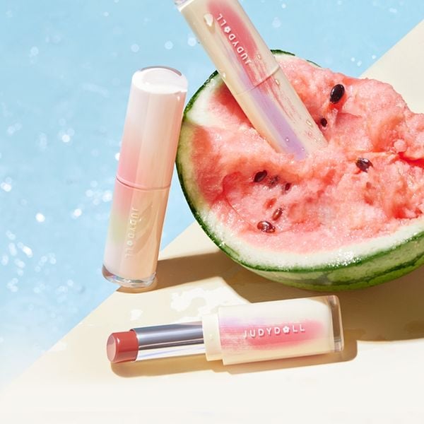  Son Dưỡng Có Màu Judydoll Làm Mềm Môi Watery Glow Lipstick 3g 