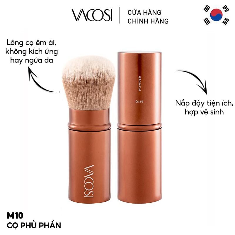 Cọ Phủ Phấn Vacosi Powder Brush - M10