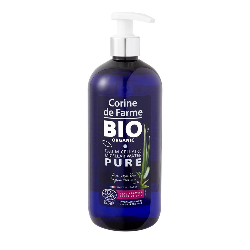 Nước Tẩy Trang Corine De Farme Hữu Cơ Cho Da Nhạy Cảm Bio Organic Micellaire Water Pure 100ml