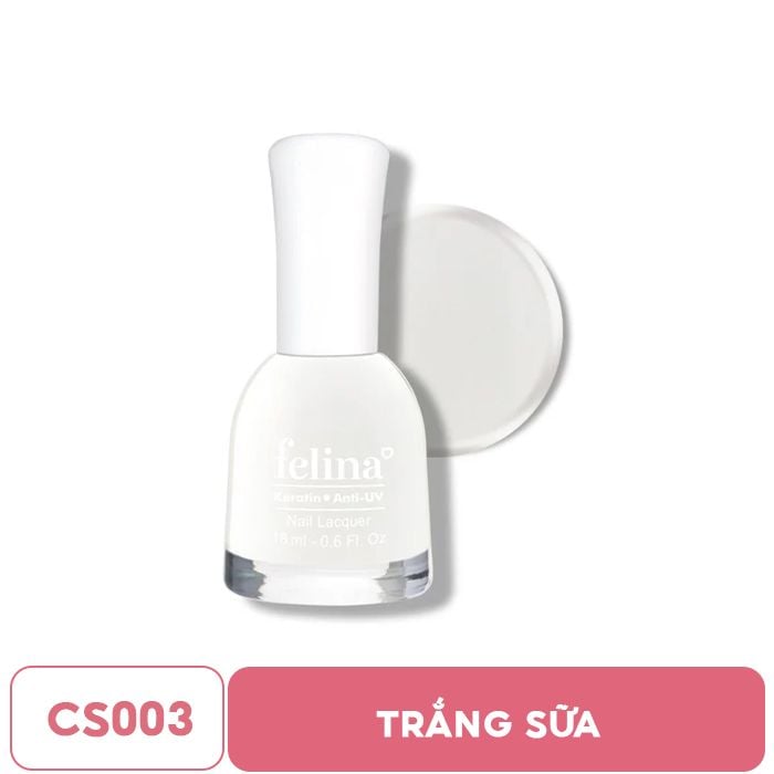 Sơn Móng Tay Lên Màu Chuẩn, Nuôi Dưỡng Móng, Màu Sắc Đa Dạng Felina Nail Lacquer 18ml