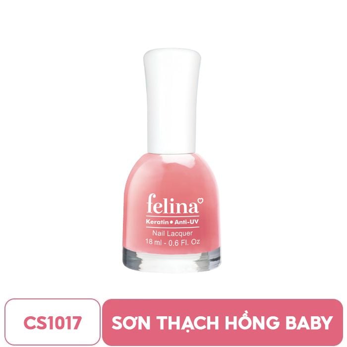 Sơn Móng Tay Lên Màu Chuẩn, Nuôi Dưỡng Móng, Màu Sắc Đa Dạng Felina Nail Lacquer 18ml