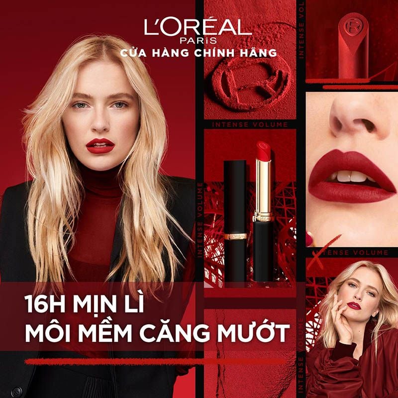 Son Thỏi Mịn Lì, Căng Mướt L'Oreal Color Riche Intense Volume Matte Lipstick 1.7g