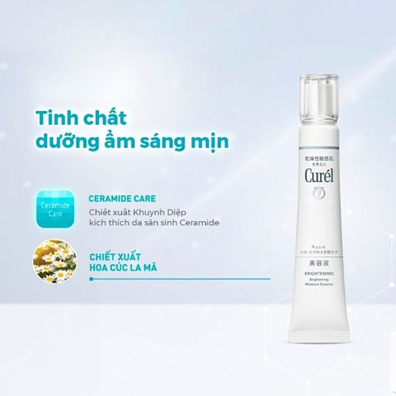 Tinh Chất Dưỡng Curél Ẩm Sáng Mịn Brightening Moisture Essence 30g