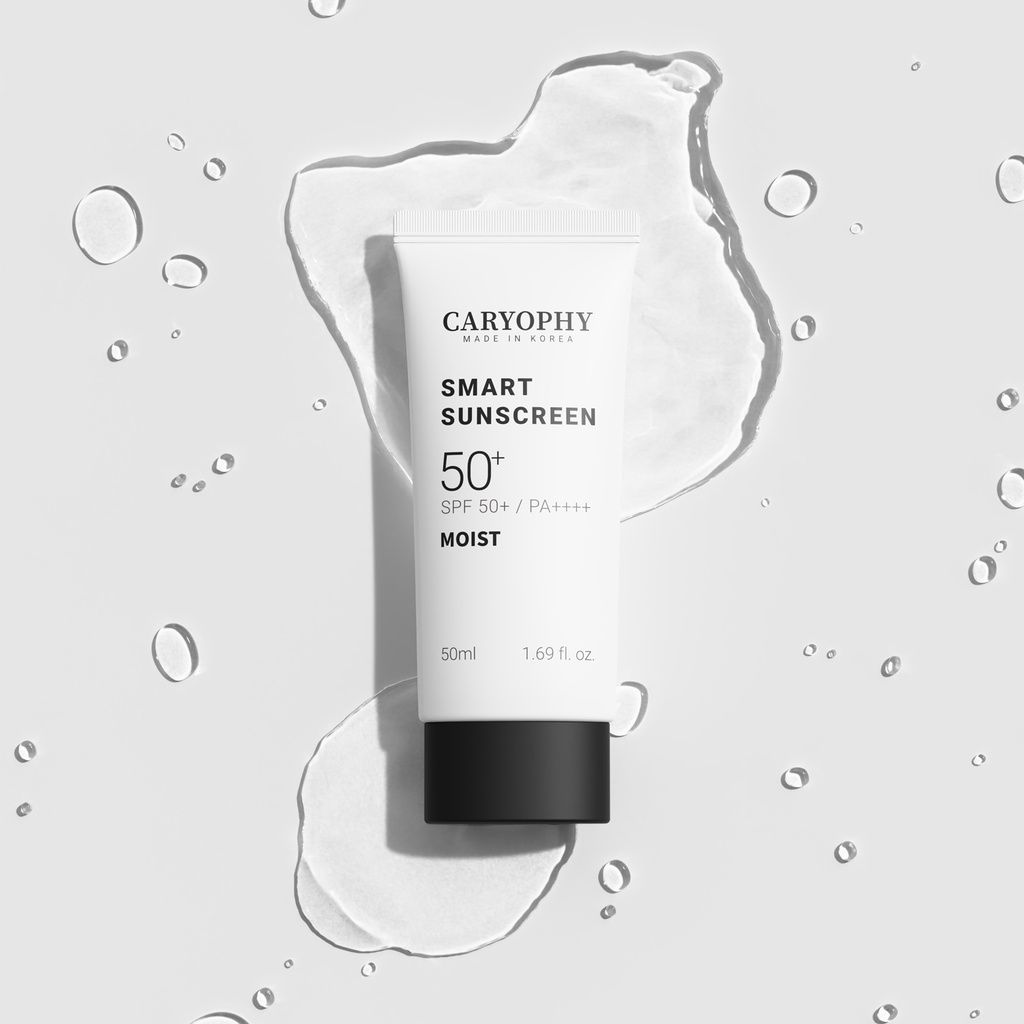 Kem Chống Nắng Caryophy Dưỡng Ẩm, Hỗ Trợ Ngừa Mụn Smart Moist Sunscreen 50ml