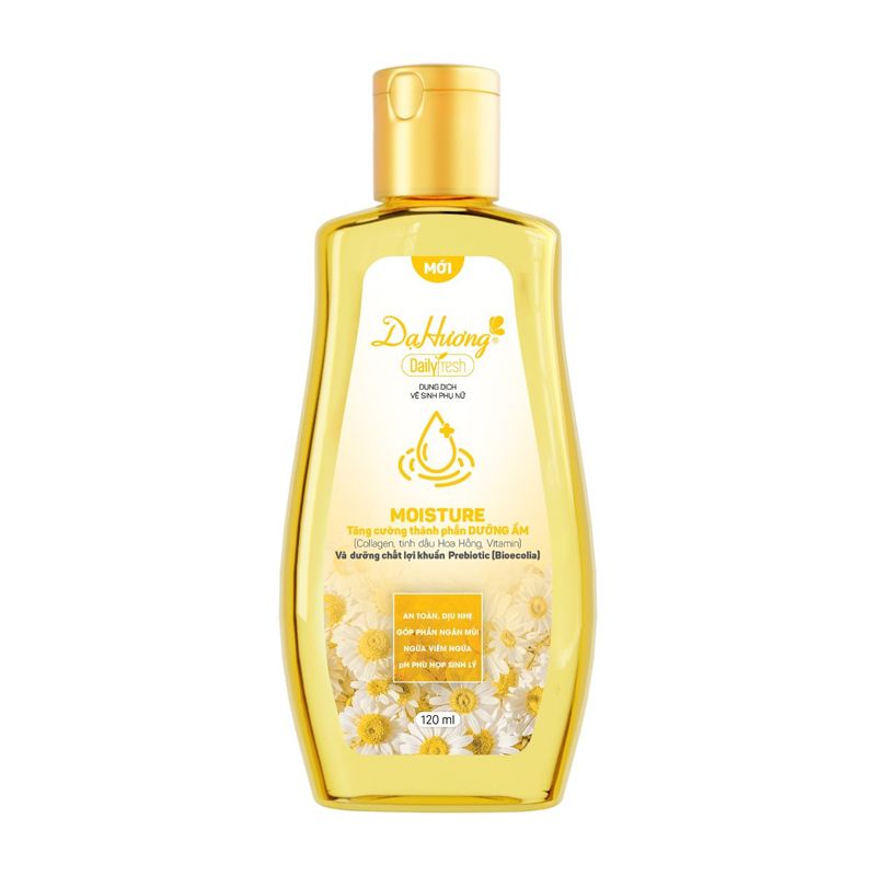 Dung Dịch Vệ Sinh Phụ Nữ Dạ Hương Daily Fresh 120ml (Che tên sản phẩm khi giao hàng)