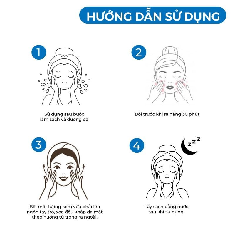 Kem Chống Nắng 3W Clinic Dành Cho Mọi Loại Da Intensive UV Sunblock Cream SPF50 PA+++ 70ml