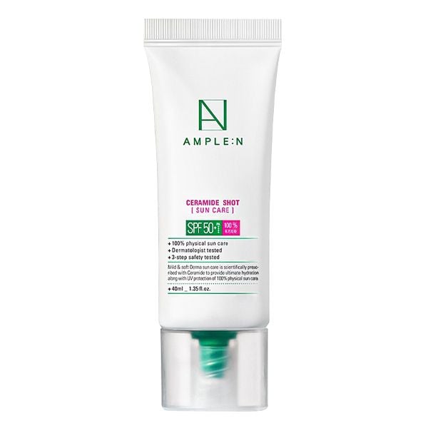 Kem Chống Nắng Ample:N Dịu Nhẹ Ceramide Shot Sun Care SPF50+/PA++++ 40ml