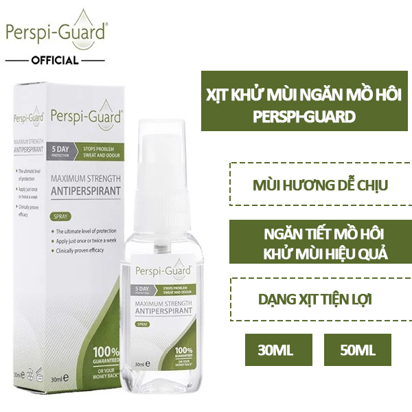 Xịt Khử Mùi, Ngăn Tiết Mồ Hôi Hiệu Quả Perspi-Guard Maximum Strength Antiperspirant 30ml