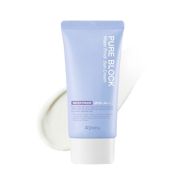 Kem Chống Nắng A'pieu Cho Da Dầu Pure Block Water Proof Sun Cream SPF 50+/ PA+++ 50ml