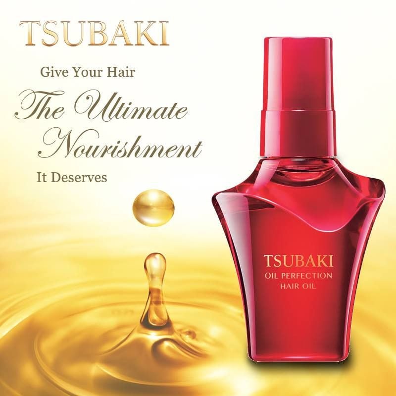 Tinh Dầu Dưỡng Tsubaki Hỗ Trợ Phục Hồi Tóc Hư Tổn Oil Perfection Hair Oil 50ml
