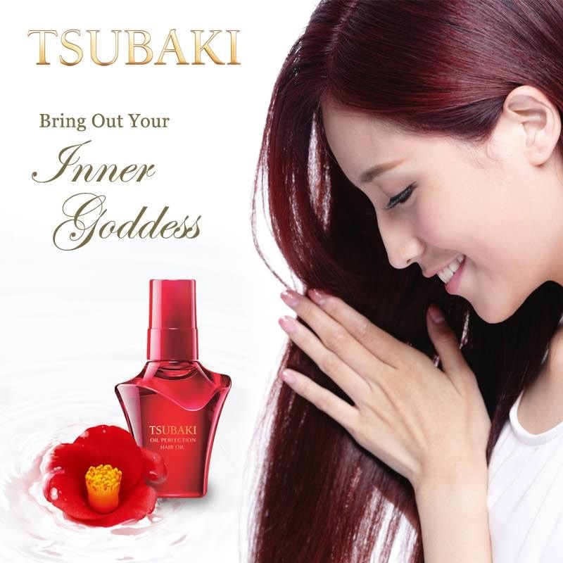 Tinh Dầu Dưỡng Tsubaki Hỗ Trợ Phục Hồi Tóc Hư Tổn Oil Perfection Hair Oil 50ml