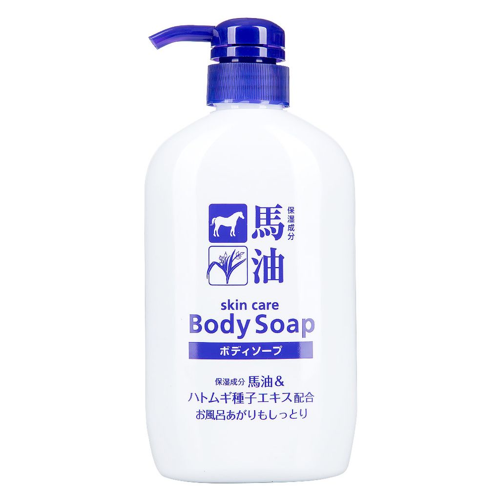 [600ml] Sữa Tắm Sáng Da Chiết Xuất Hạt Ý Dĩ Cosme Station Horse Oil & Hatomugi Body Soap