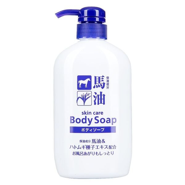  [600ml] Sữa Tắm Cosme Station Sáng Da Chiết Xuất Hạt Ý Dĩ Horse Oil & Hatomugi Body Soap 