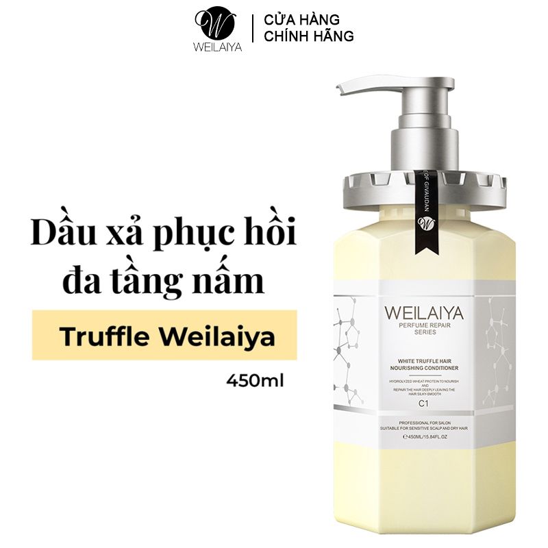 Dầu Xả Phục Hồi Đa Tầng Nấm Weilaiya White Truffle Nourishing Conditioner 450ml