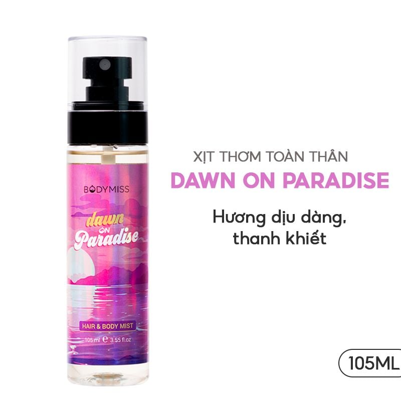 Xịt Thơm Toàn Thân Hương Cho Nam & Nữ Bodymiss