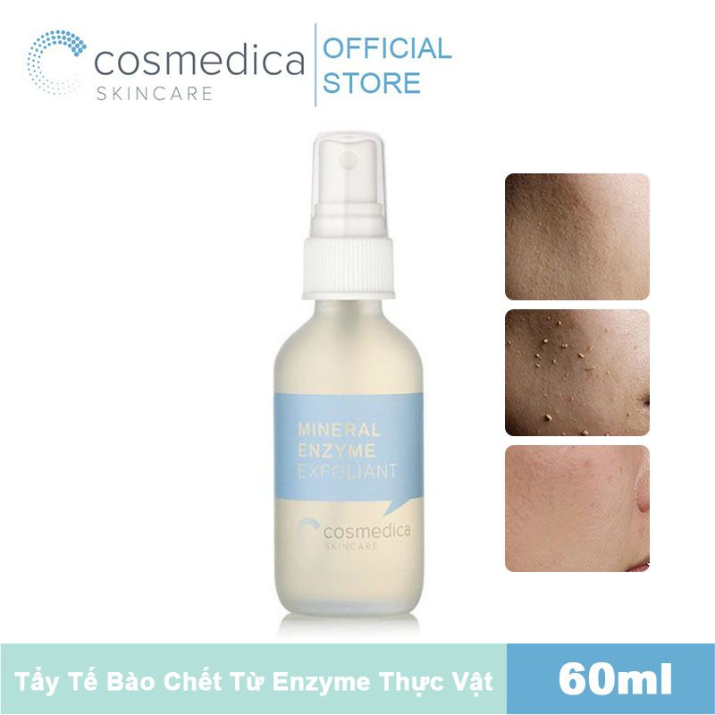 Tẩy Tế Bào Chết Từ Enzyme Thực Vật Cosmedica Mineral Enzyme Exfoliant 60ml