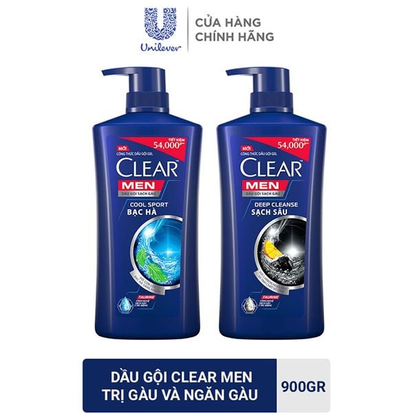 Dầu Gội Sạch Gàu Clear Men