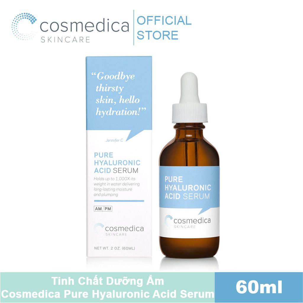 Serum Cosmedica Tinh Chất Dưỡng Ẩm Cosmedica Pure Hyaluronic Acid Serum 60ml