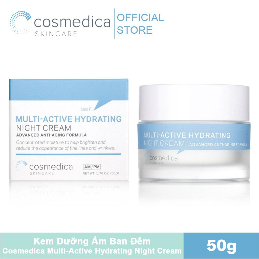 Kem Dưỡng Ẩm Ban Đêm Cosmedica Multi-Active Hydrating Night Cream 50g